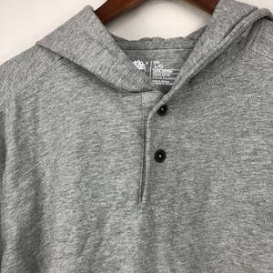 NWT Timberland Gray Lightweight Hoodie Sweatshirt Size Large